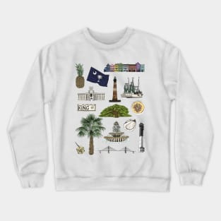 Charleston Flash Sheet Crewneck Sweatshirt